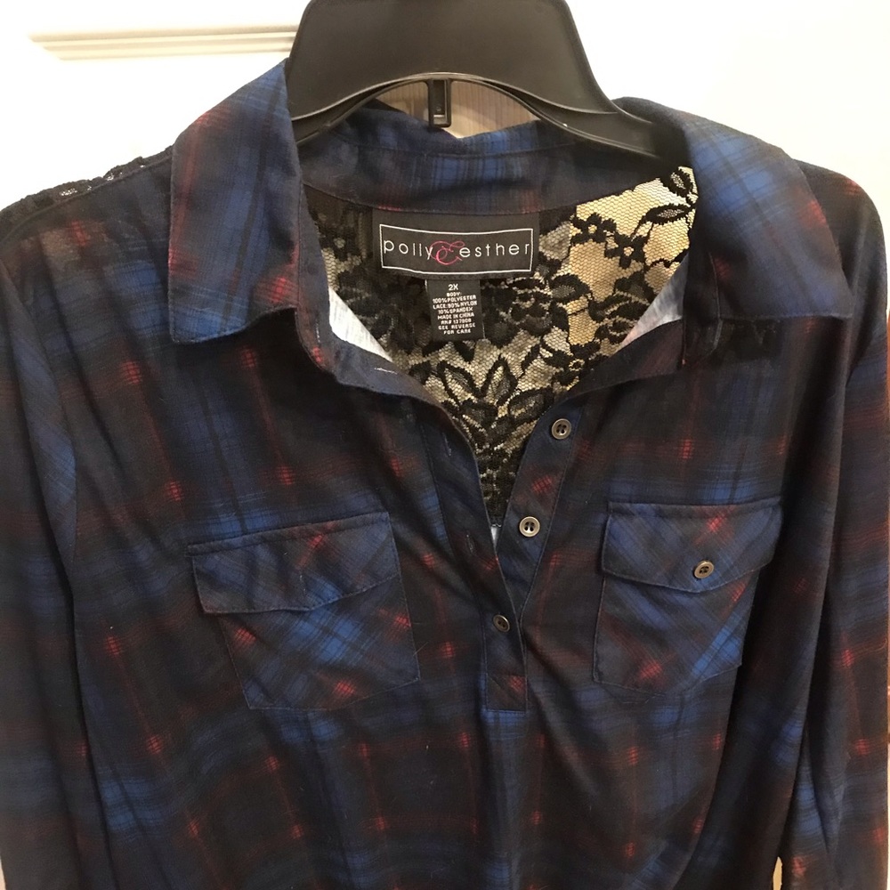 Flannel top